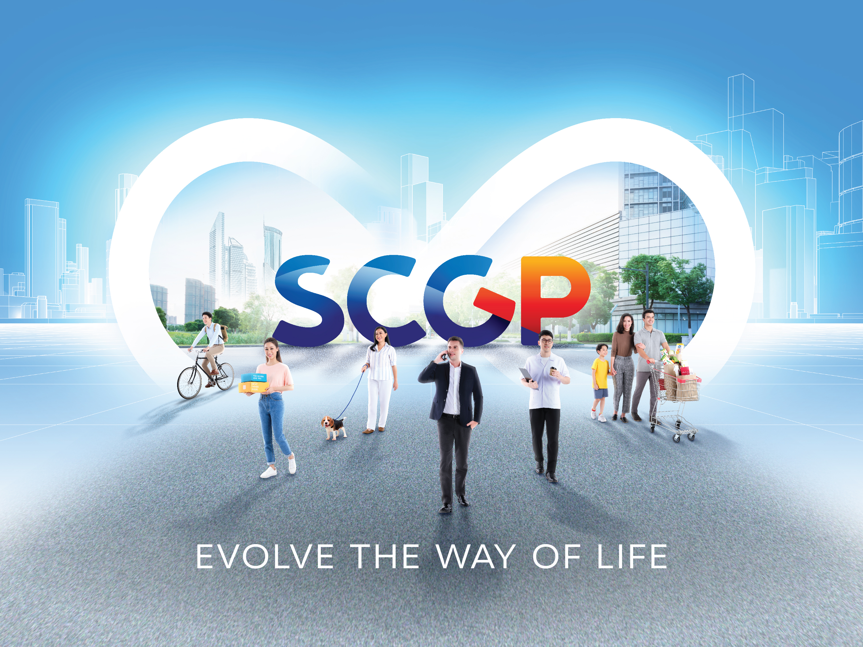 SCGP ปรับโลโก้องค์กรใหม่ รับวิสัยทัศน์ก้าวสู่บริษัทที่ยั่งยืน