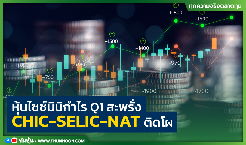 หุ้นไซซ์มินิกำไร Q1 สะพรั่ง CHIC-SELIC-NAT ติดโผ
