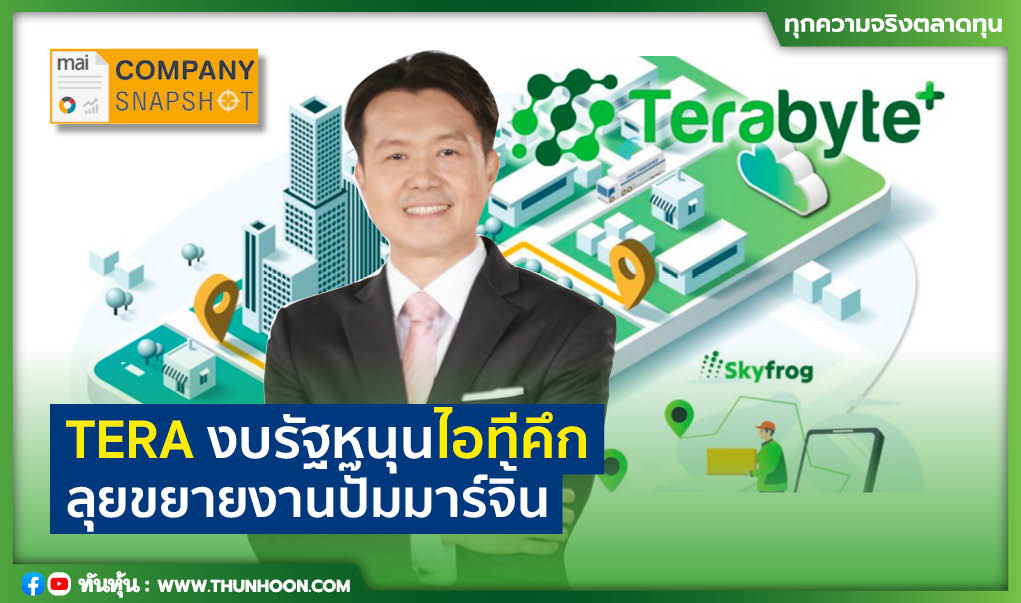 COMPANY SNAPSHOT : TERA งบรัฐหนุนไอทีคึก ลุยขยายงานปั๊มมาร์จิ้น