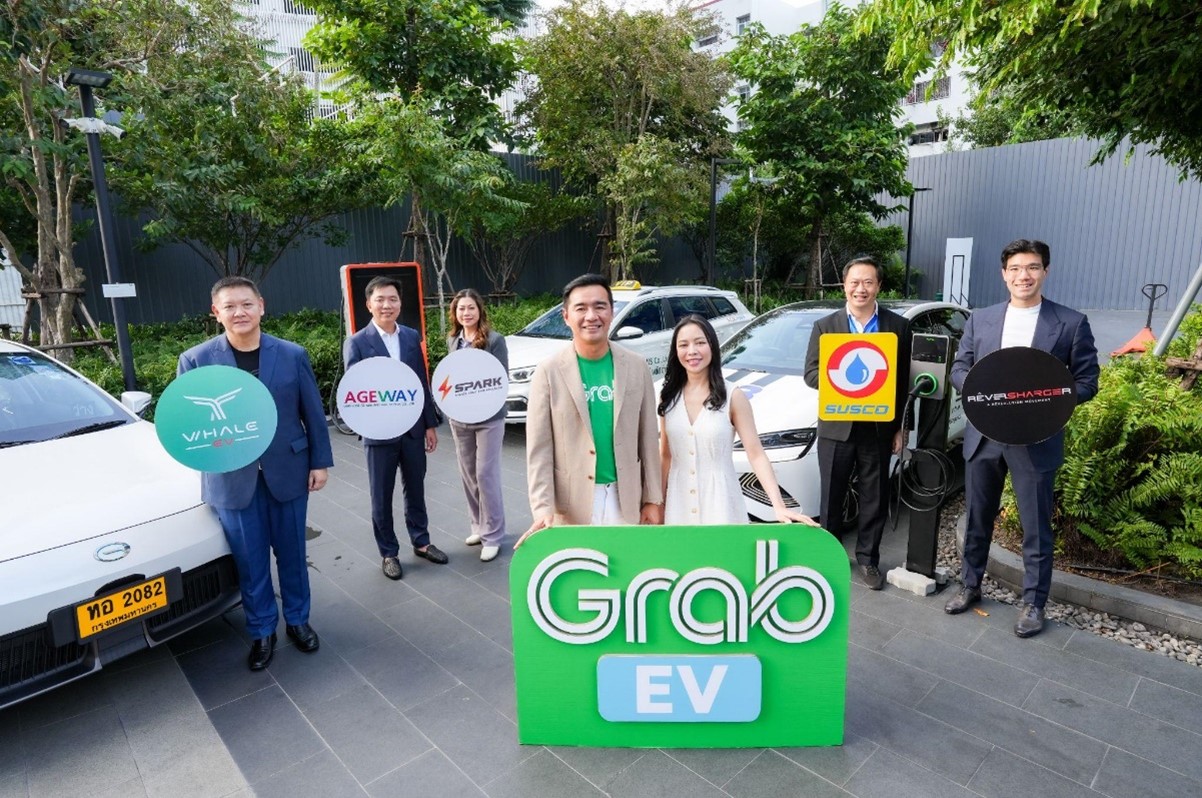 SUSCO เข้าร่วมโครงการ Grab EV ผ่านโปรแกรม "ผ่อนขับรับรถ"