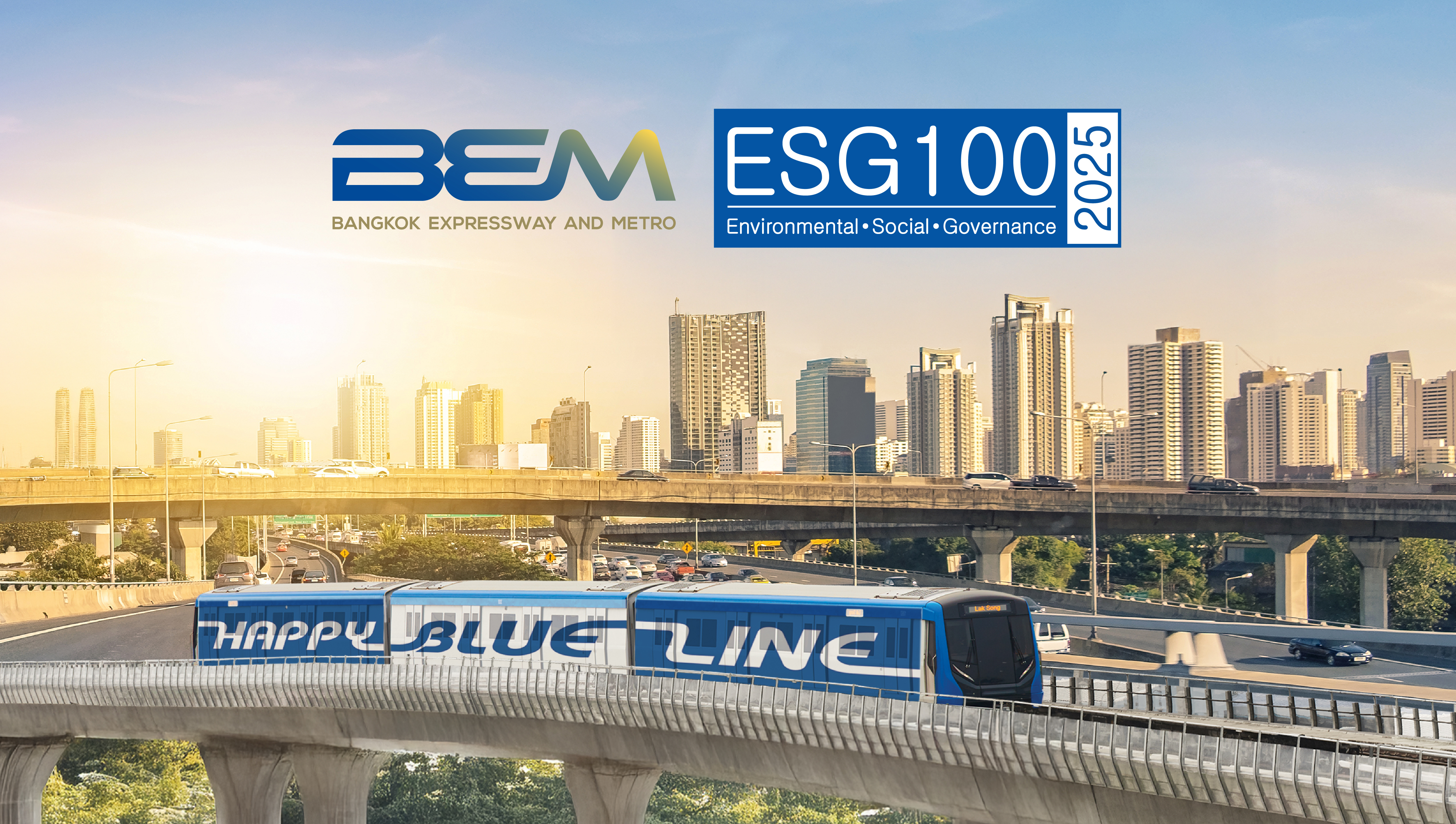 BEM ติดทำเนียบ ESG100 ประจำปี 2568 