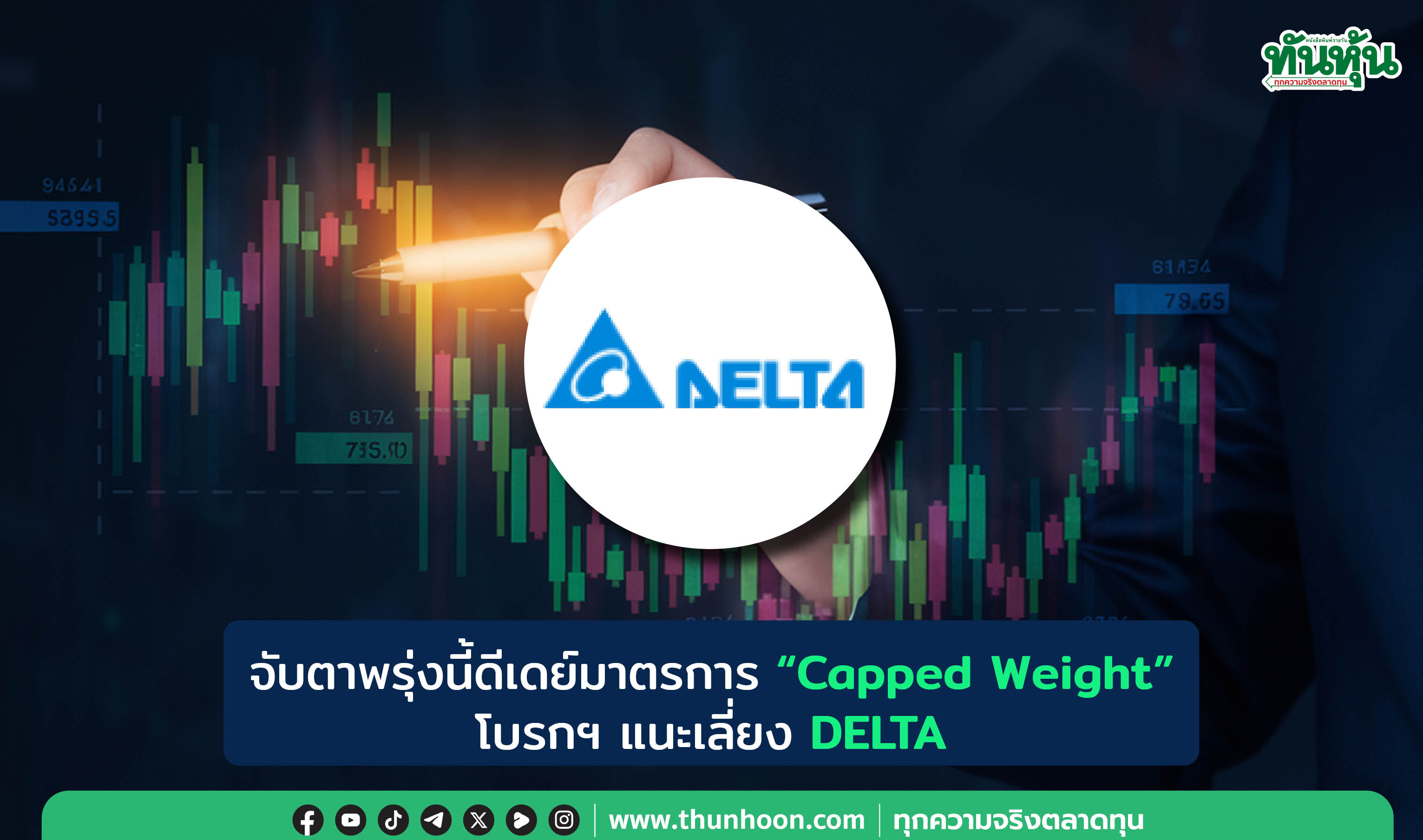 จับตาพรุ่งนี้ดีเดย์มาตรการ "Capped Weight" โบรกฯ แนะเลี่ยง DELTA